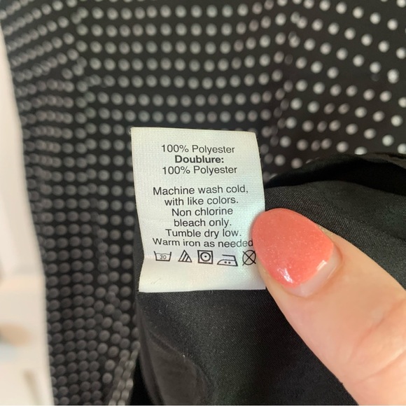 J. Crew Polka Dot V-Neck Shift Sleeveless Dress, size 8 - Picture 6 of 11